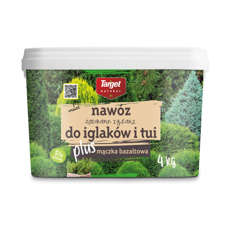 Nawóz do iglaków Target z mączką bazaltową 4 kg