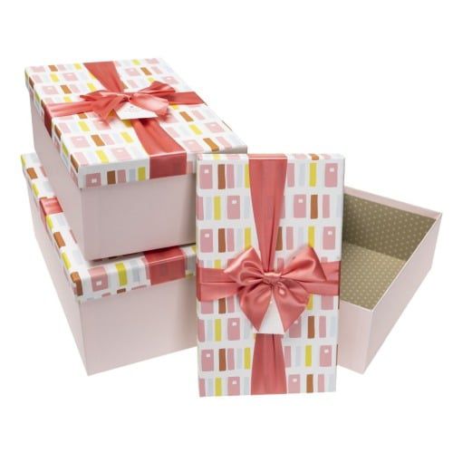 Zestaw pudełek Neopak HL-023-PINK 3 szt.