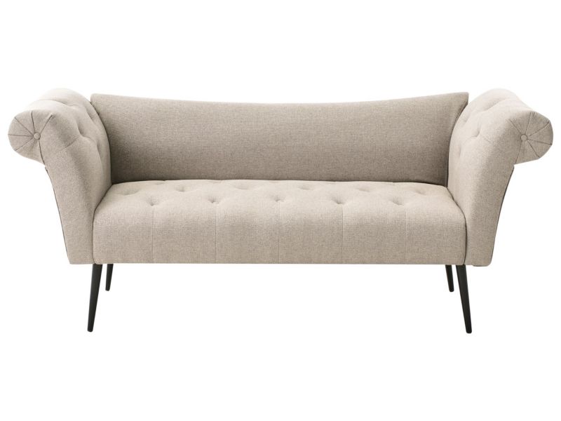 Szezlong Nantilly Jasnobrązowy 1 szt.