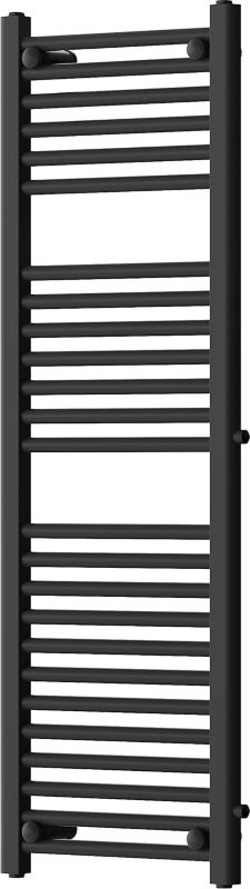 Grzejnik łazienkowy drabinkowy Mexen Mars czarny 1200x400 mm 1 szt.