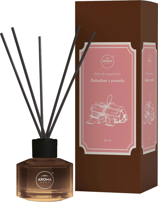 Patyczki Aroma Home Herbarium rabarbar i pomelo 100 ml