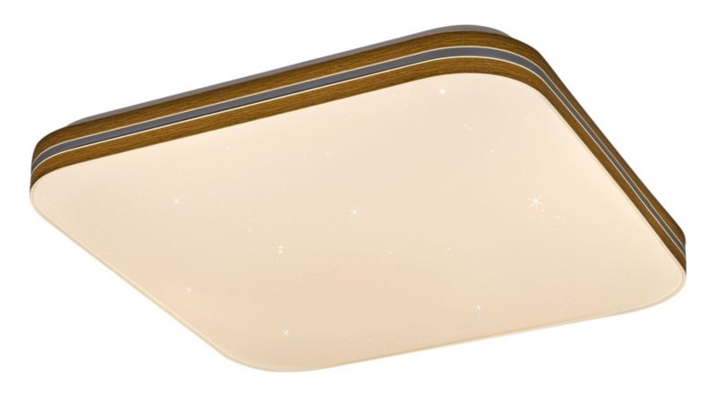 Plafon sufitowy Rabalux Oscar biały LED 18W 3000K 1350lm gwiezdny efekt IP20 wym: 6 x 35 x 35 cm metal - 1 szt.