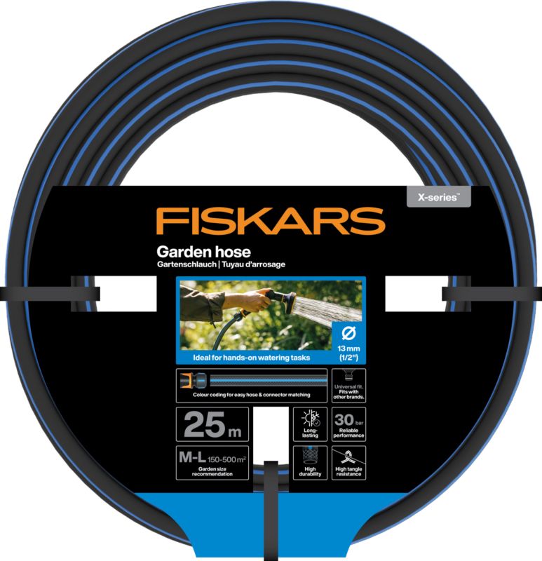 Wąż ogrodowy Fiskars X-Series 1/2'' 25 m