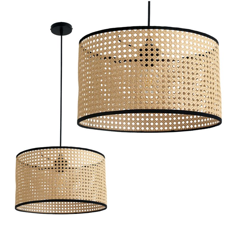 Lampa Wisząca Renni B Kobi Abażur styl boho 1szt.