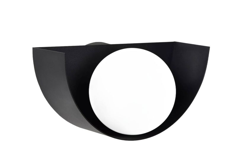 Kinkiet ścienny Lucide Benni czarny 1 x G9 x 28W IP20 wym: 8 x 16 x 8 cm - 1 szt.