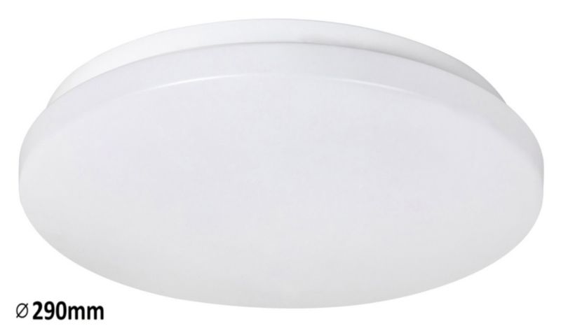 Plafon Rabalux Rob biały LED 20W 4000K 1400lm okrągły IP20 wym: 6,3 x 29 x 29 cm metal - 1 szt.
