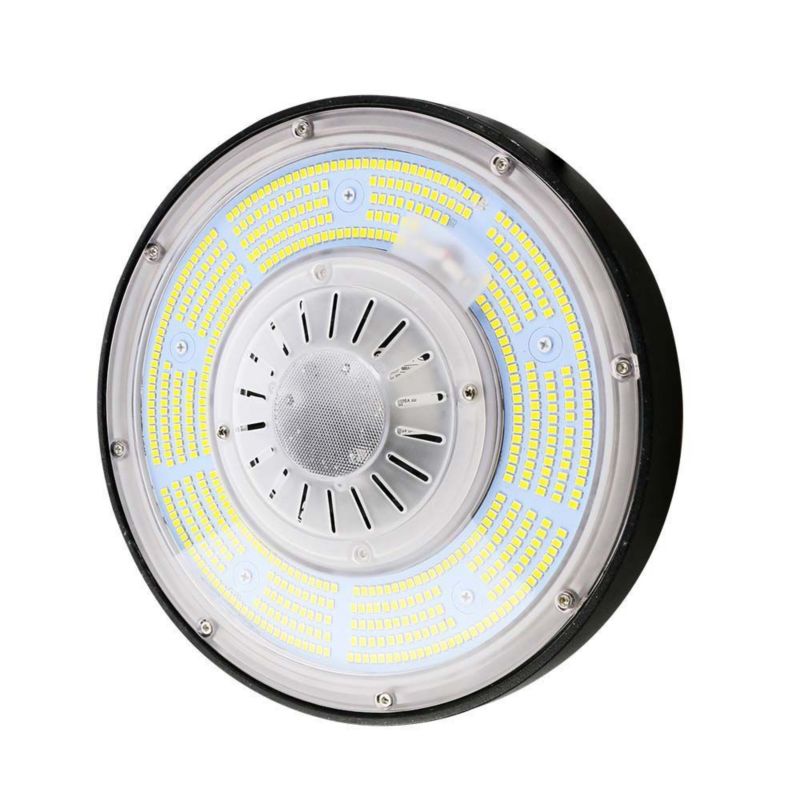 Lampa High Bay przemysłowa Ufo V-TAC 9119 czarna LED 100W 4000K 18500lm hermetyczna IP65 wym: 16,1 x 23,3 x 23,3 cm - 1 szt.