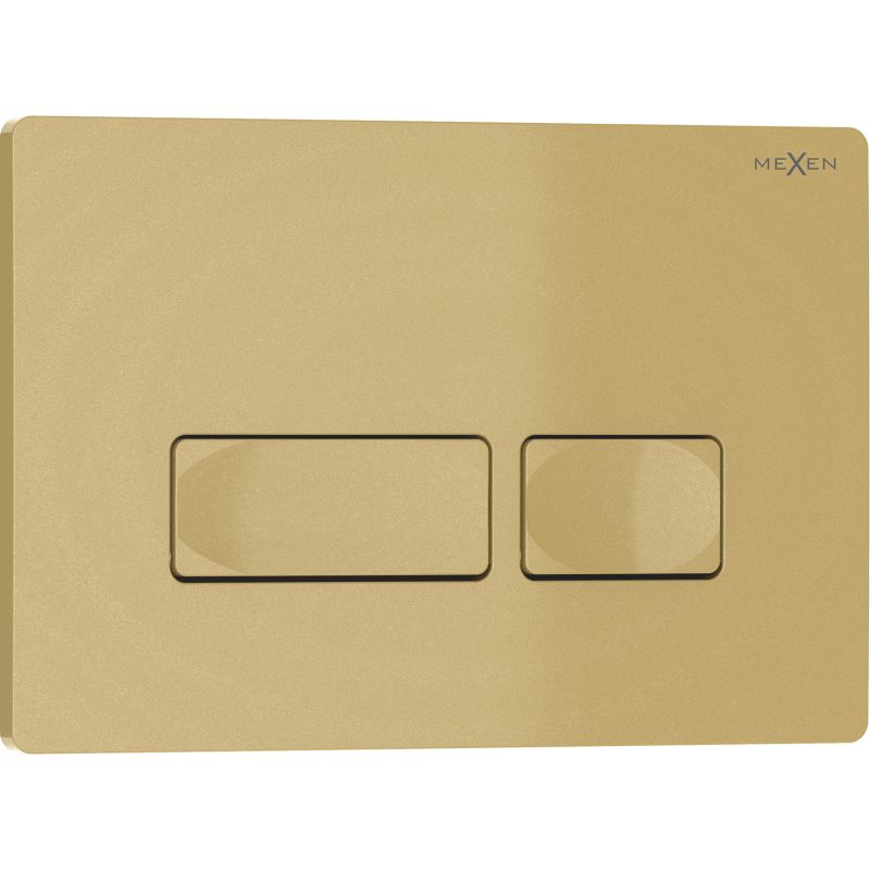 Przycisk spłukujący Mexen Tex 04 złoty 1 szt.