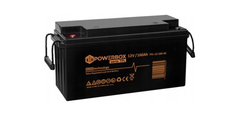 Akumulator Texas Bezobsługowy 12V 160Ah VRLA AGM 1 szt.