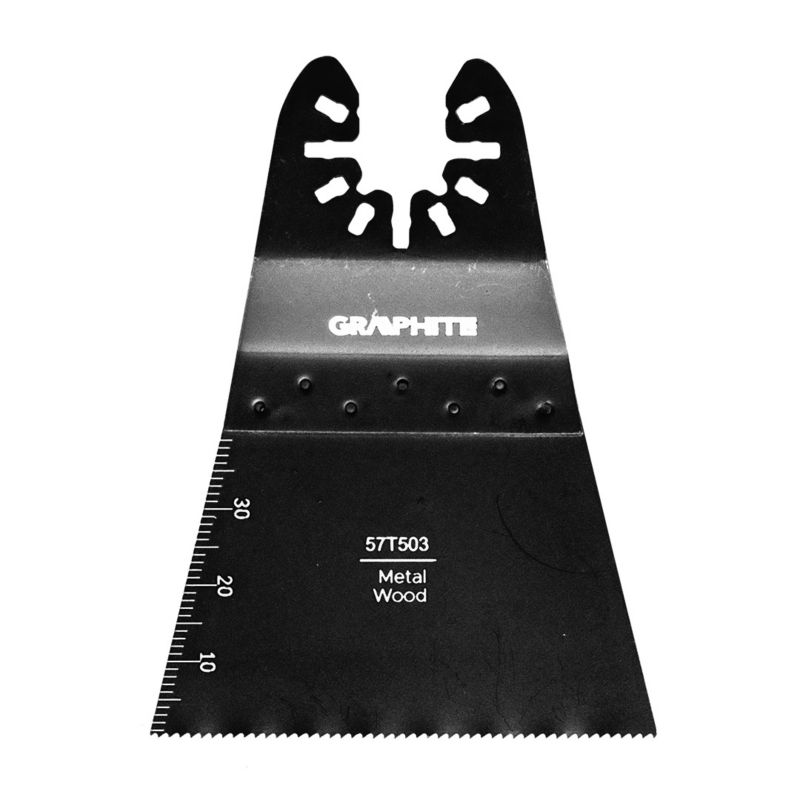 Brzeszczot do urządzenia wielofunkcyjnego GRAPHITE do cięcia wgłębnego, BIM, 65 mm 1 szt