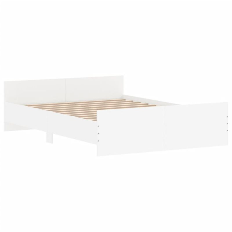 Łóżko drewniane WaszeMeble 140x190 cm biała WM-3203782 1 szt.