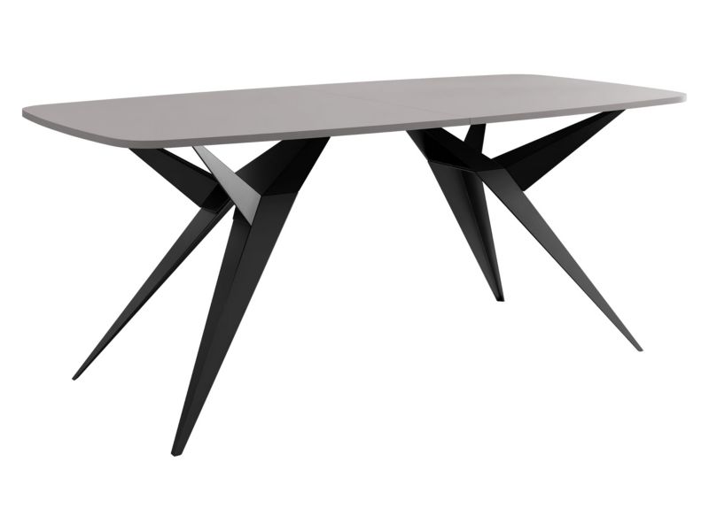 Stół rozkładany MIRJAN 24 Axis 160 czarny/jasny grafit 1 szt.
