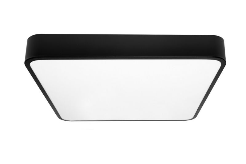 Plafon sufitowy nowoczesny IdeaLED Hollywood czarno-biały LED 36W 4000K 3240lm IP20 wym: 5 x 40 x 40 cm metal - 1 szt.