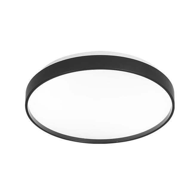 Plafon LED MasterLED Filo 18W 34cm z czujnikiem ruchu DIP IP20 neutralna biel 4000K okrągły czarny 1 szt.