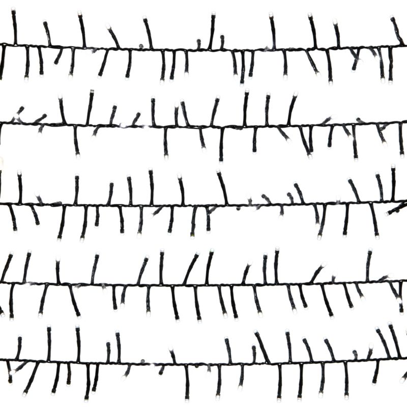 Lampki zewnętrzne 2000 LED barwa zimna biała