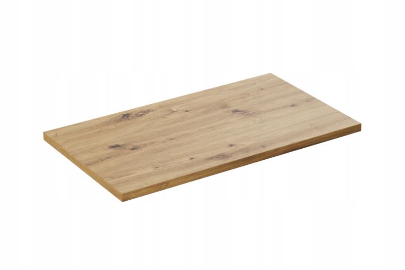 Blat łazienkowy Furnidea 80 cm biały mat MDF Bella 1 szt.