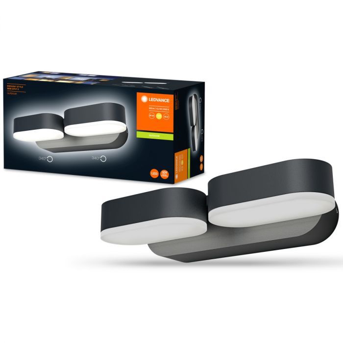 Kinkiet Ścienny Lampa Elewacyjna Zewnętrzna Ruchoma LED Ledvance 13W 1 szt.