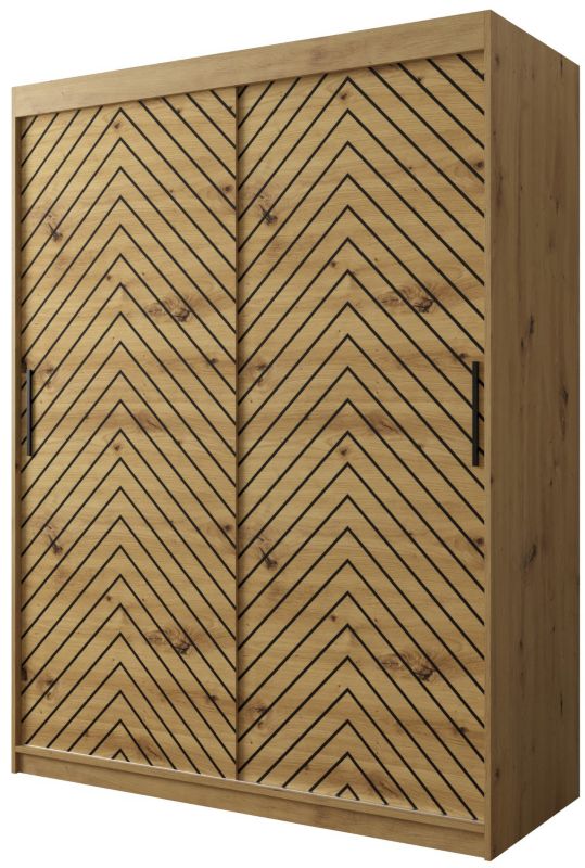 Szafa przesuwna Garderoba Abiks Jodełka 1 150 artisan + artisan 1 szt.