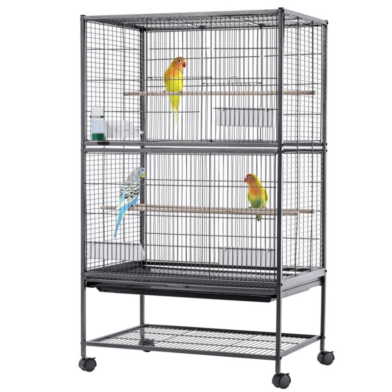 Klatka Dla Ptaków KADAX Na Kółkach 133x79x52cm 1 szt.