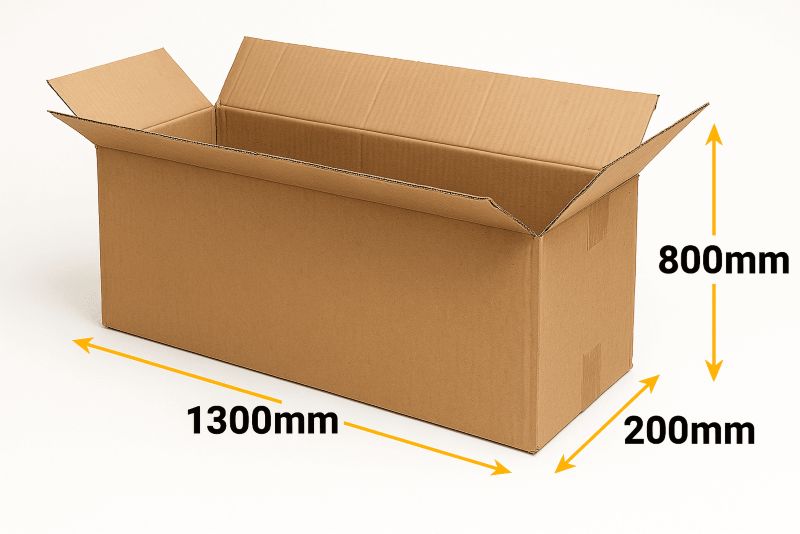 Karton Klapowy Neopak 1300x200x800 mm na telewizor TV "55" do przeprowadzki 1 szt.