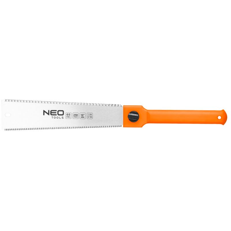 Piła japońska do cięcia dokładnego NEO TOOLS dwustronna (7 i 11 TPI) 1 szt.