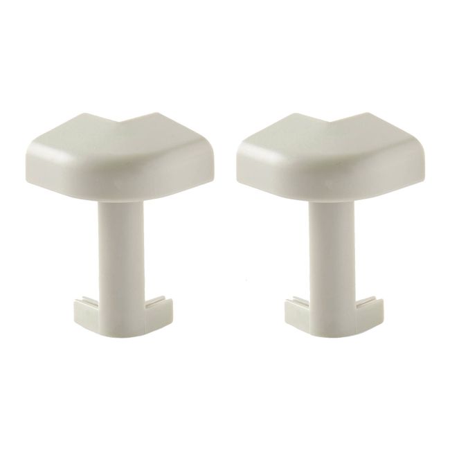 Narożnik zewnętrzny PCV LDO jasnoszary 2 szt.