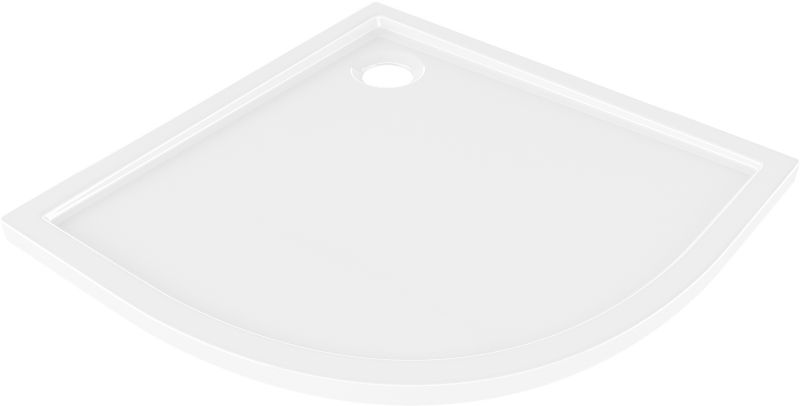 Brodzik półokrągły Mexen Flow biały 80x80 cm 1 szt.