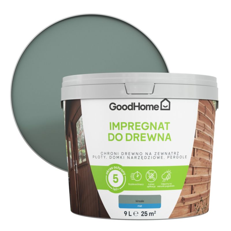 Impregnat do drewna GoodHome szałwia 10 l
