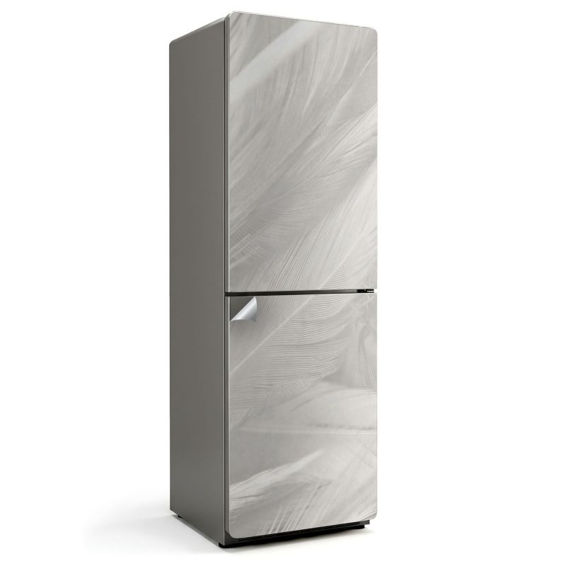 Folia Ozdobna Na Lodówkę Wallfluent 60x190 cm Delikatne pióra w ruchu 1 szt.