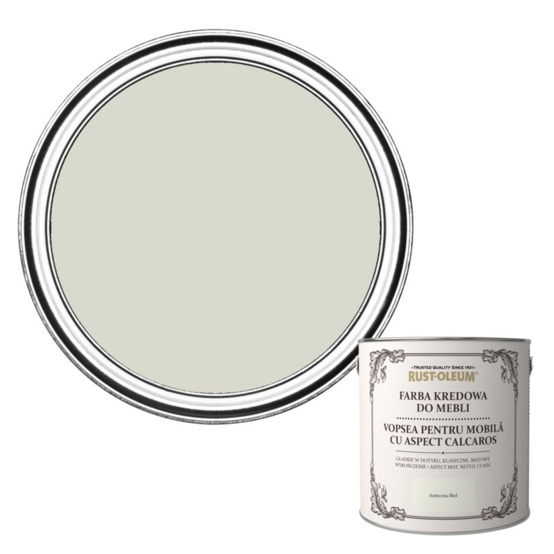 Farba kredowa do mebli Rust-Oleum antyczna biel 2,5 l