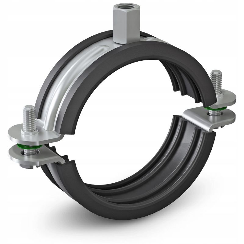 Obejma pojedyncza z okładziną DUO UPDG Niczuk-Thale 200-210 mm 1 szt.