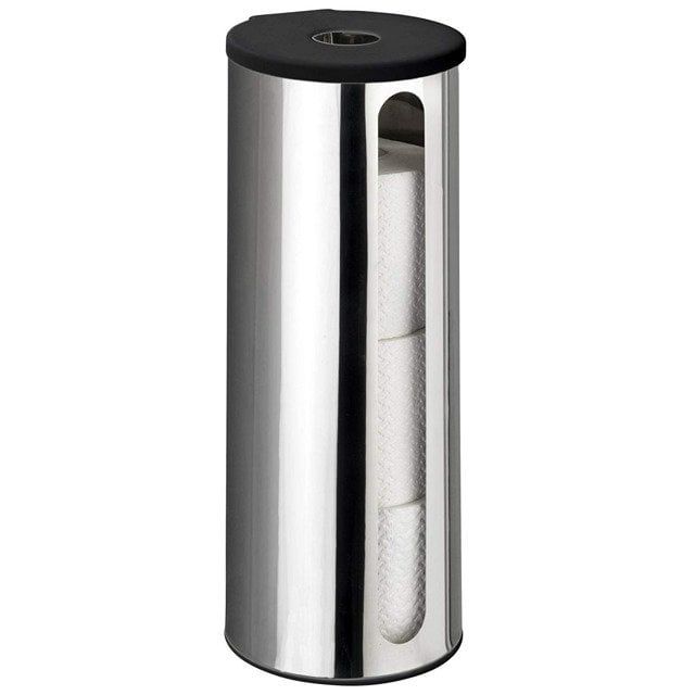 Pojemnik na papier Wenko Detroit Turbo-Loc Stal nierdzewna Srebrny, bez narzędzi, 1 szt.