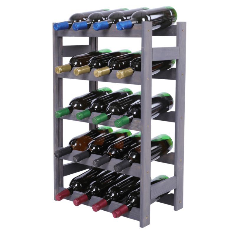 Regał na wino MODO24 20 but IMPREGNAT 70x43x25 cm 1 szt.