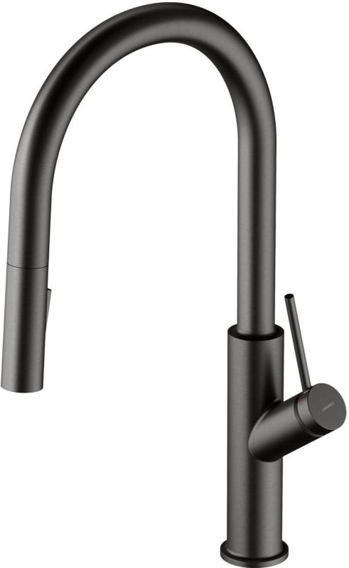 Bateria zlewozmywakowa Omnires Tipton TI55GR grafitowa