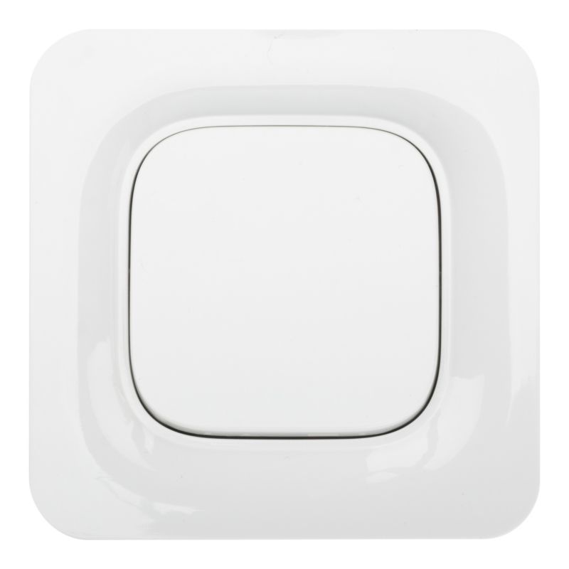 Łącznik przycisk Jacobsen Kennet biały