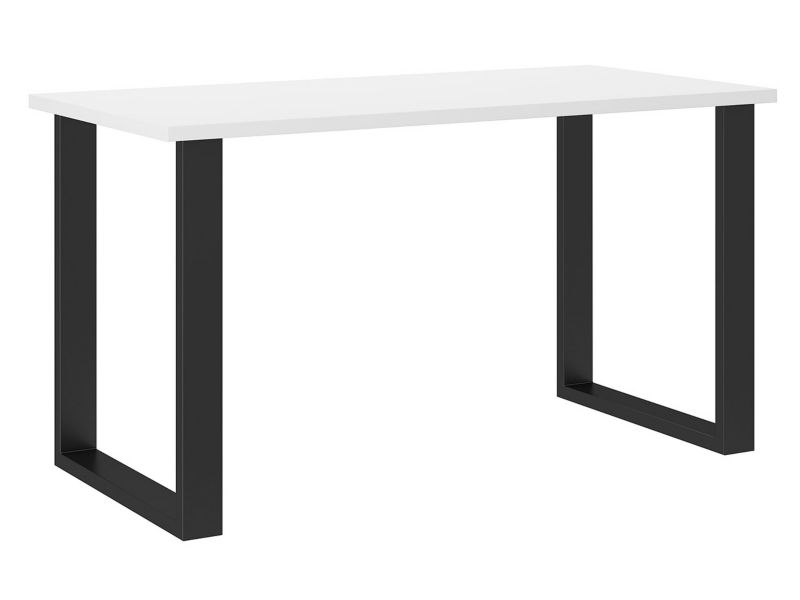 Stół industrialny MIRJAN 24 Imperial 138x67 biały / czarny 1 szt.