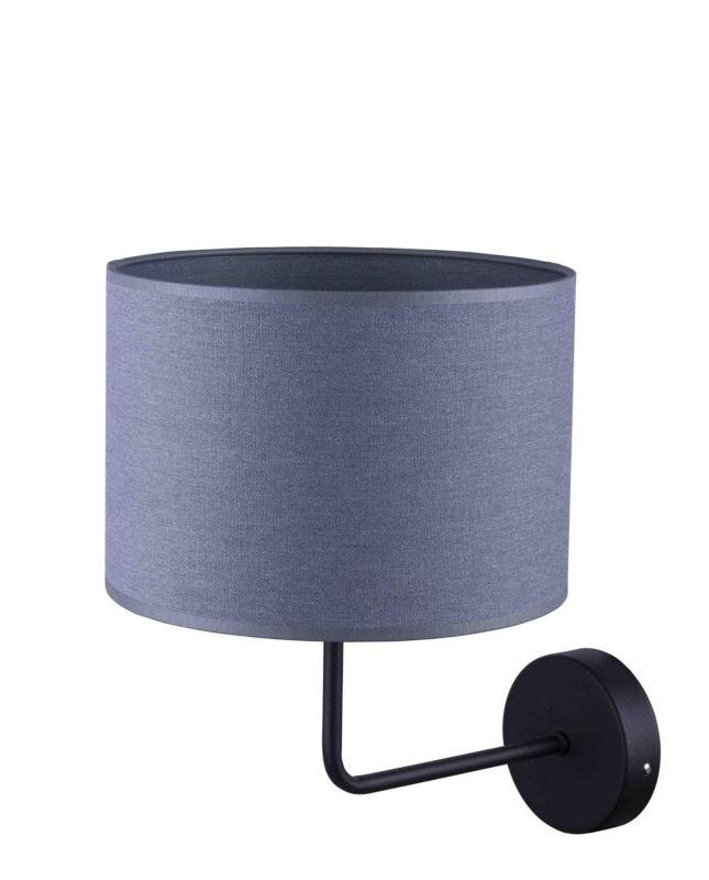 Kinkiet ścienny Nowodvorski Lighting Alice szaro-czarny 1 x E27 x 60W IP20 wym: 30 x 23 x 26 cm - 1 szt.