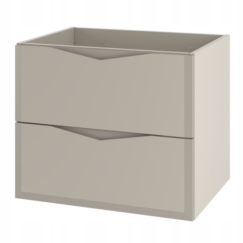 Szafka pod umywalkę Furnidea 60 cm kaszmir mat Delica 1 szt.