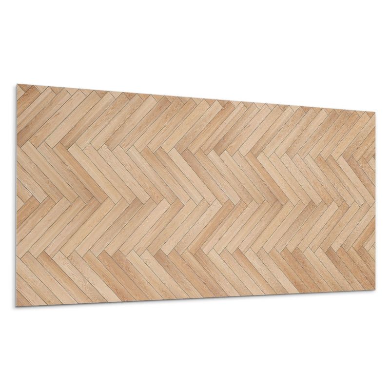 Panel samoprzylepny Wallfluent 120x60 cm Wzór jodełkowy w aranżacji 1 szt.