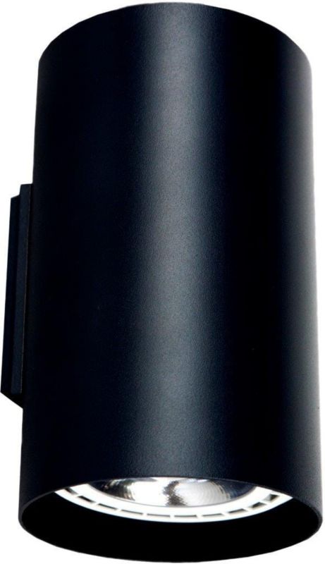 Kinkiet ścienny Nowodvorski Lighting Tube czarny 2 x ES111 x 75W IP20 wym: 20 x 13 x 12 cm - 1 szt.