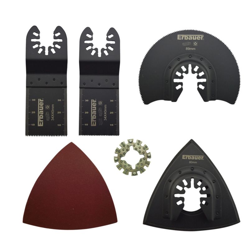 Zestaw akcesoriów Erbauer Multi Tool 6 szt.