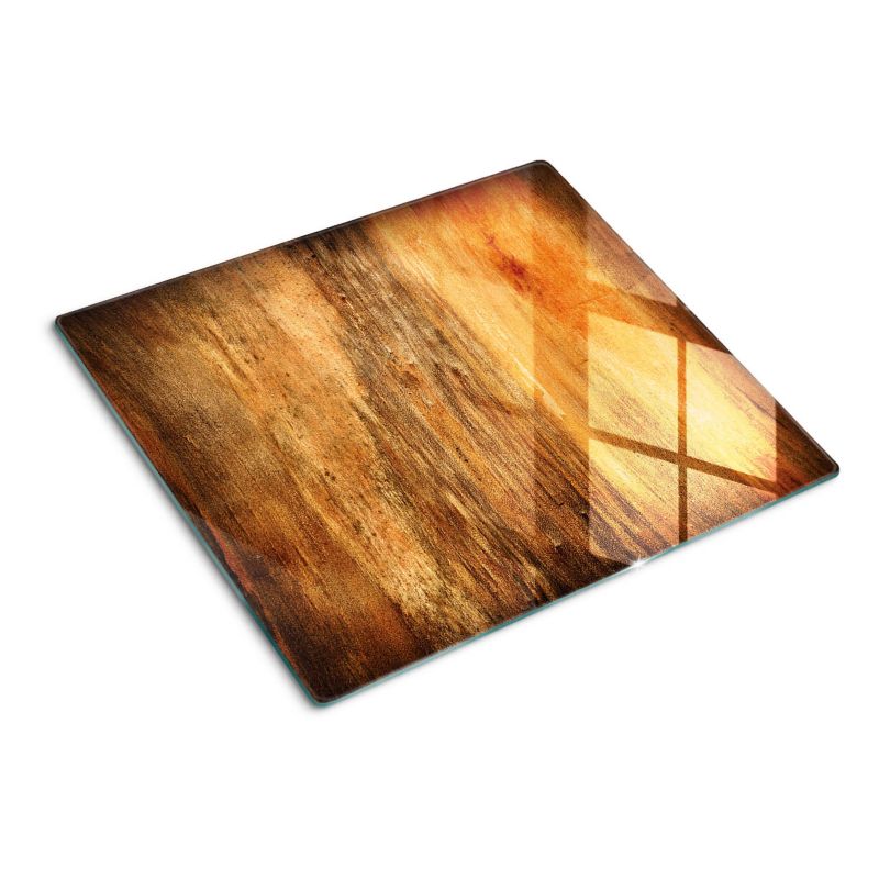 Deska szklana Tulup 60x52 cm Drewno Brązowy 1 szt.