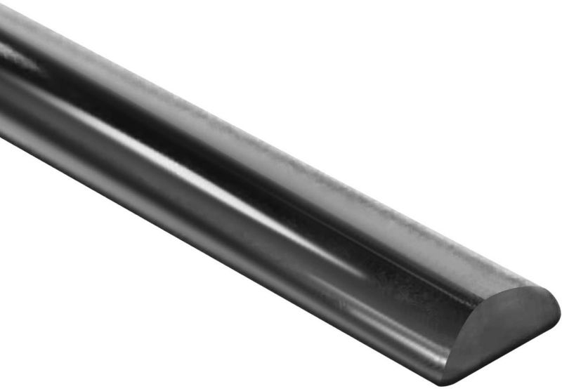 Próg akrylowy Armazi 5 x 10 x 1400 mm czarny