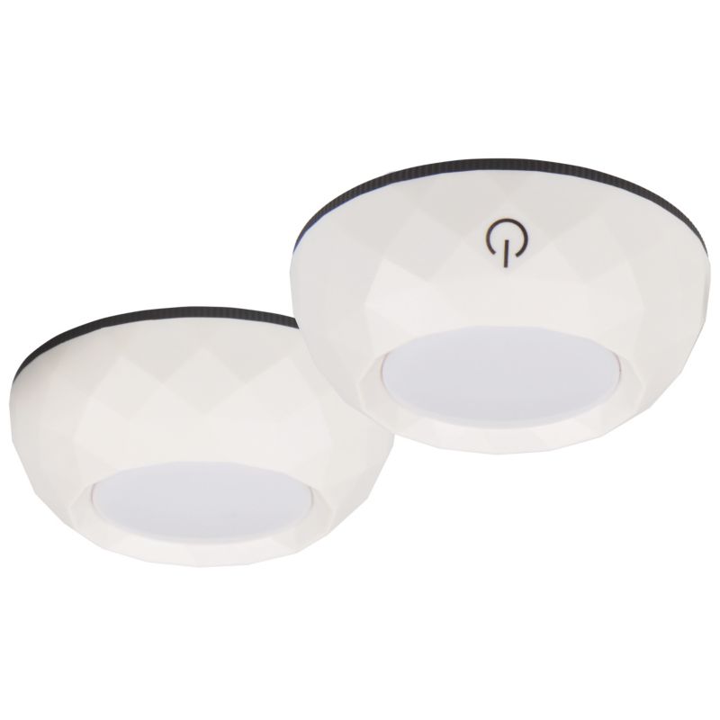 Lampa podszafkowa LED MasterLED 0,5W 4000K z funkcją ściemniania IP20 biała zestaw 2 szt.