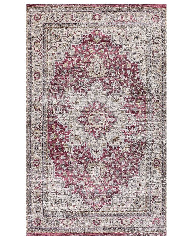 Dywan 150 x 230 cm czerwono-beżowy Arhavi 1 szt.