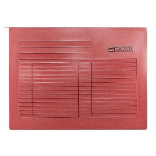Teczka zawieszkowa Donau A4 Czerwona 5 szt.