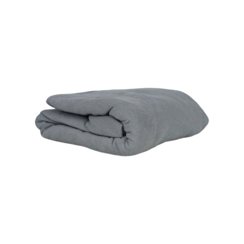 Prześcieradło z gumką jersey szary ciemny 90x200 1 szt.