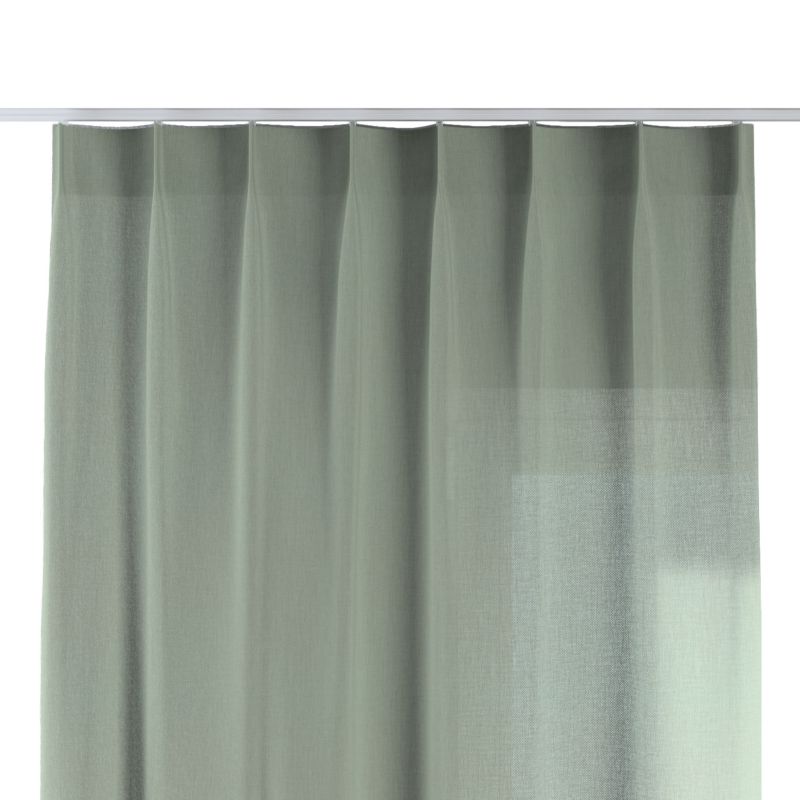 Zasłona na haczykach flex pojedynczych 130 x 245 cm Dekoria eukaliptusowo zielony 1 szt.