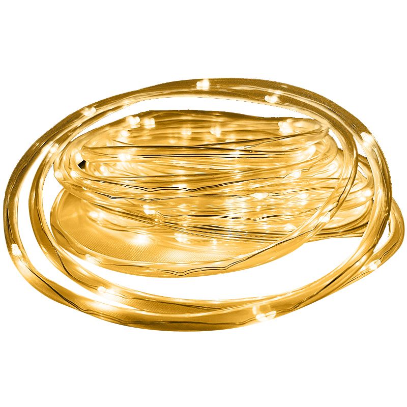 Girlanda LED solarna MasterLED wąż 100xLED 1190cm 3000K ciepła biel z czujnikiem zmierzchu IP44 1 szt.