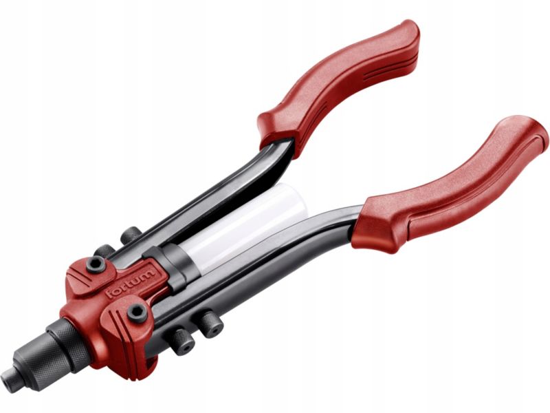 Nitownica ręczna Fortum do nitów stalowych aluminiowych inox 2,4-6,4 mm 330 mm mocna 1 sztuka